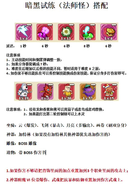     不可错过的冒险岛职业技能搭配攻略